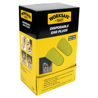 Ear Plugs Disposable - 200 Pairs