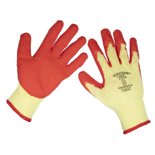 Super Grip Knitted Gloves Latex Palm (X-Large) - Pack of 12 Pairs