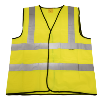 Hi-Vis Waistcoat (Site & Road Use) Yellow - X-Large