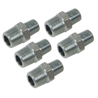 Reducing Union 3/8"BSPT to 1/4"BSPT - Pack of 5
