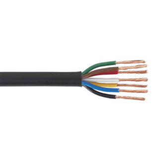 Automotive Cable Thin Wall 7 x 0.75mm_ 24/0.20mm 30m Black