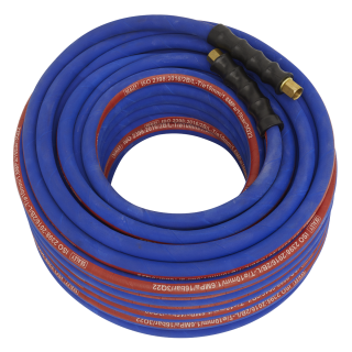 Air Hose 30m x Ø10mm with 1/4"BSP Unions Extra-Heavy-Duty