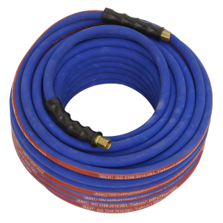 Air Hose 30m x Ø8mm with 1/4"BSP Unions Extra Heavy-Duty