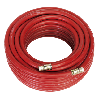 Air Hose 20m x Ø10mm with 1/4"BSP Unions