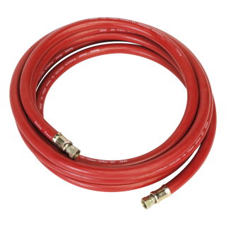 Air Hose 5m x Ø10mm with 1/4"BSP Unions