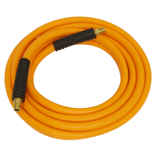 Air Hose 5m x Ø8mm Hybrid High-Visibility with 1/4"BSP Unions