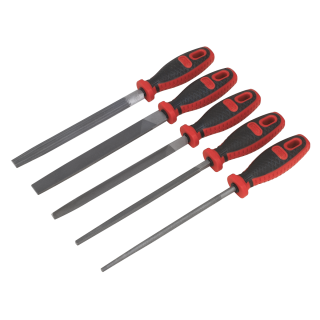 Smooth Cut Engineer’s File Set 5pc 200mm