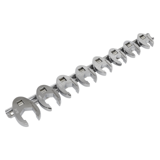 Crow's Foot Spanner Set 8pc 3/8"Sq Drive Imperial