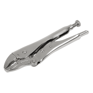 Locking Pliers Curved Jaws 185mm 0-38mm Capacity