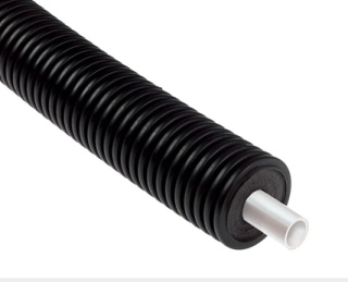 25mm - non bonded pre insulated single sanitary pipe
