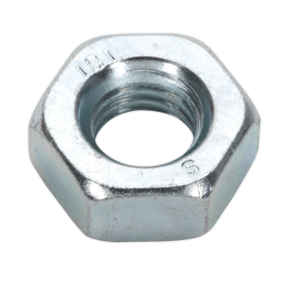 Steel Nut DIN 934 - M10 Zinc Pack of 100