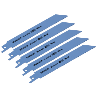 Reciprocating Saw Blade Metal 150mm 18tpi - Pack of 5