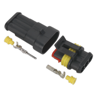 Superseal Male & Female Connector 3-Way