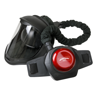 Face Shield with Powered Air Purifying Respirator (PAPR)