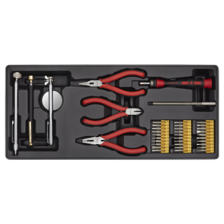 Tool Tray with Precision & Pick-Up Tool Set 38pc