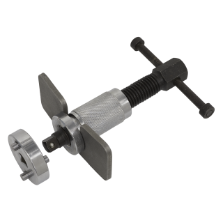 Brake Piston Wind-Back Tool with Double Adaptor Left-Handed