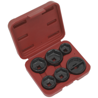 Oil Filter Cap Wrench Set 6pc
