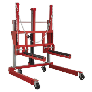 Wheel Removal Trolley with Adjustable Width 500kg