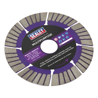 Cutting Disc Multipurpose Dry/Wet Use Ø115mm