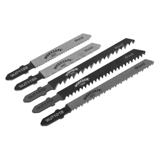 Assorted Jigsaw Blades - Pack of 5