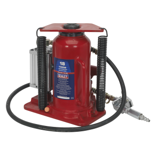 Air Operated Hydraulic Bottle Jack 18 Tonne
