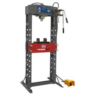 Premier Air/Hydraulic Floor Type Press with Foot Pedal 30 Tonne