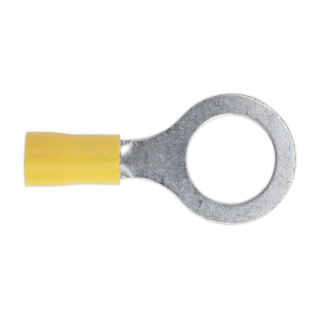 Easy-Entry Ring Terminal Ø13mm (1/2") Yellow Pack of 100