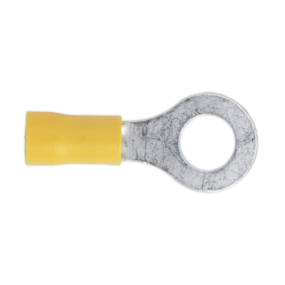 Easy-Entry Ring Terminal Ø8.4mm (5/16") Yellow Pack of 100