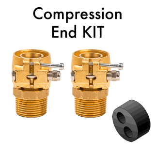 DUO End Termination KIT - Compression Fittings