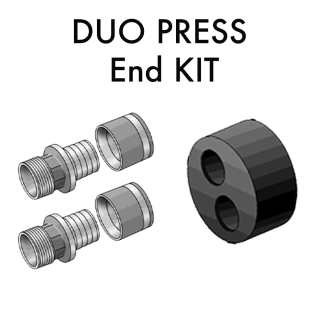 DUO End Termination KITS - PRESS Fittings