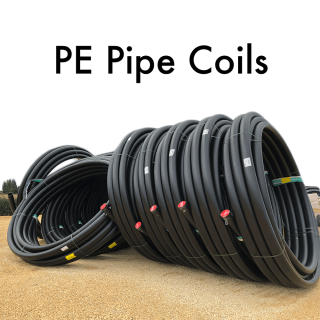 Black PE100 Pipe coil
