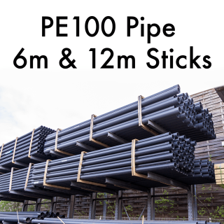 Black PE100 Pipe Sticks